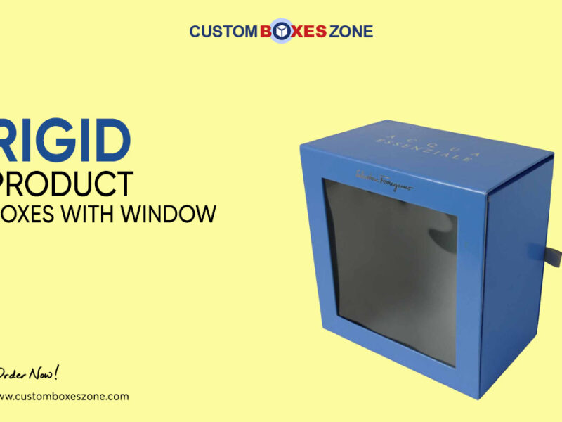 Custom Rigid Product Boxes With Window