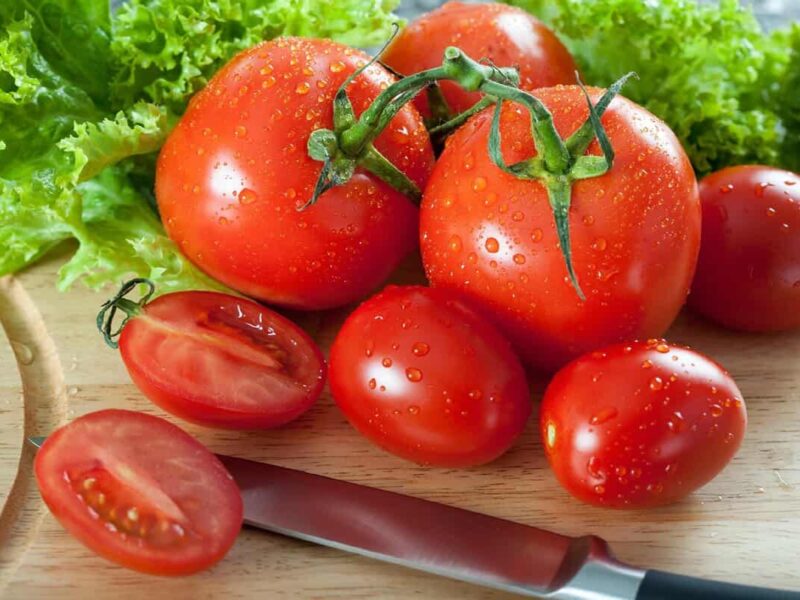 How are tomatoes healthier than regular tomatoes?